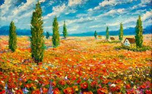 Monet flowers