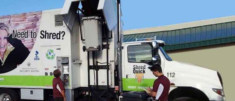 Shredding Event Truck